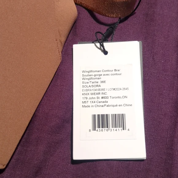 Knix NWT Sola Wingwoman Contour Bra 36E - Picture 4 of 4